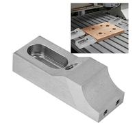 Jeffergarden Abrazaderas para Máquina CNC, 2 uds., Tornillo de Banco de Abrazadera Lateral S136H, Perfil bajo de Acero, 68x25x20mm para Fresado y Grabador CNC