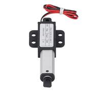 Jeffergarden Actuador Lineal Eléctrico Pequeño, ABS de Aluminio IPX4, de 30 Mm, Empuje de 50 N, Velocidad de 15 Mm/s para Robótica y Automatización del Hogar