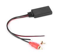 Jeffergarden Adaptador Auxiliar para Automóvil, Conector de Cable de Audio y Música Bluetooth 5.0, Transmisión de Música Inalámbrica, Ajuste Universal para la Mayoría de los Vehículos