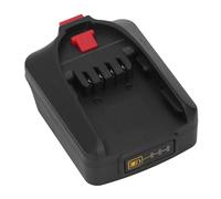 Jeffergarden Adaptador de Batería, Convertidor de Batería de Herramienta Eléctrica ABS para Herramientas de Interfaz PBA, Compatible con Baterías de Iones de Litio Serie B de 18 V, Instalación