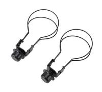 Jeffergarden Adaptador de Clamp/Holder para Bombilla, Alambre de Metal para Lámpara de Mesa de Pie con Remate Superior, Fácil Instalación y Mayor Seguridad (BLACK)