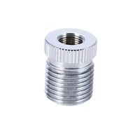 Jeffergarden Adaptador de Conversión de Accesorios para Aerógrafo con Rosca Macho de 1/8 de Pulgada para Conectividad Universal de Manguera de Aire