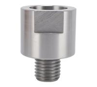 Jeffergarden Adaptador de Husillo de Torno Adaptador de Husillo de Cabezal de Torno de Mandril de Convierte 1-1/4 Pulgadas 8TPI a Pulgada 8TPI 45 Construcción de Acero con