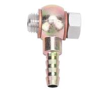 Jeffergarden Adaptador de Montaje de Banjo de Freno Kit de Adaptador de Banjo de Acero Inoxidable 7 16x20 UNF con Púa de 8 Mm Fácil Instalación Conexión a Prueba de Fugas para Sistemas de Transporte
