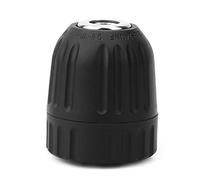 Jeffergarden Adaptador de Portabrocas 3/8, Herramienta Eléctrica Autoajustable para Destornillador de Impacto y Torno, Alta Precisión de 0, 8-10mm