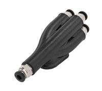 Jeffergarden Adaptador de Transferencia 4 en 1, Módulo de Alimentación 4 de Acero Inoxidable ABS para Impresión 3D, Fácil Instalación y Uso Versátil en Entornos Domésticos y Educativos