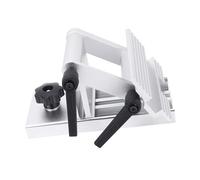 Jeffergarden Afilamiento de Plantillas, Amplia Compatibilidad de Ensamblaje Cómodo -Bank -Mühle Reemplazo de la Herramienta de Afilado Calm Retirement for Power Hand Loop (SILVER)