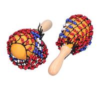 Jeffergarden Agitadores de Martillo de Pandereta, Construcción de Arce, Sonido Brillante, Ideal para Fiestas y Conciertos, Instrumento Musical de 26 Cm/10, 2 Pulgadas