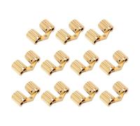 Jeffergarden Bisagras de Latón Ocultas, 10 Uds., ángulo de Apertura de 180 Grados, Bisagra Cilíndrica para Joyero, Muebles Pequeños
