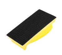 Jeffergarden Bloque de Lijado Manual Esponja para Moler Espuma sin Polvo, Almohadilla de Gancho para Pulir Muebles, Manualidades, Madera, Carpintería, Pulidor Automotriz, Pulido de Agarre (135 * 70)