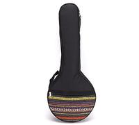 Jeffergarden Bolsa para Banjo de 4 Cuerdas, Material de Algodón, Cómodo Forro Interior, Correa Ajustable, Perfecta para Músicos y Eventos Al Aire Libre