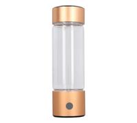 Jeffergarden Botella de Agua de Hidrógeno Generador de Agua de Hidrógeno Recargable Portátil con Tecnología SPE PEM Producción de de 1200-1400 Ppb 410 Ml de Gran Capacidad para