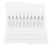 Jeffergarden Brocas de Limpieza de la Boquilla de la Aguja, Material 0.4m M del Carburo de Tungsteno para las Piezas de Metal del CNC del PWB