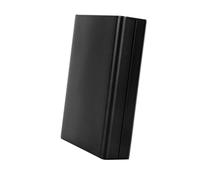 Jeffergarden Caja de Instrumentos de Aluminio, Carcasa de Perfil de Alta Resistencia para Electrónica, 100x71x25 Mm, Disipación Térmica Efectiva y Conductividad Superior para Proyectos de Bricolaje
