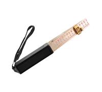 Jeffergarden Calibrador de Espesores Vernier, Herramienta de Medición de Planitud, Medidor de Espacio de Cuña de 1-15 Mm con Cordón, Regla de Inspección de Espesor para Inspección de Casas, Limpieza