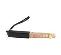 Jeffergarden Calibrador de Espesores Vernier, Herramienta de Medición de Planitud, Medidor de Espacio de Cuña de 1-15 Mm con Cordón, Regla de Inspección de Espesor para Inspección de Casas, Limpieza