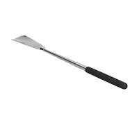 Jeffergarden Calzador Ajustable Calzador de Acero Inoxidable Largo de 27,1 Cm Superficie Curva Suave Agarre Fácil Almacenamiento Portátil para Mujeres Embarazadas Mayores y Uso Diario