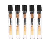 Jeffergarden Caña de Oboe, Material de bambú, Calidad de Sonido Superior, Funda de Tubo Transparente, Accesorio de Oboe para Músicos (5 piezas a la venta)