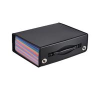 Jeffergarden Carpeta de Archivos Expandible Organizador de Documentos de Gran Capacidad Etiquetas de Color Rainbow para la Escuela de Oficina en Casa (24 bolsas de bolsillos)