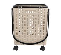Jeffergarden Carrito de Compras Plegable, Carro de Utilidad PP con Ruedas