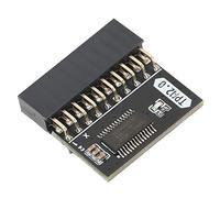 Jeffergarden Chip de Seguridad del Módulo TPM 2.0, Procesador Criptográfico PCB con Compatibilidad de Memoria DDR4 para Placas Base