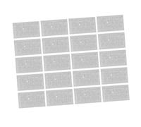 Jeffergarden Cinta Adhesiva Transparente 240 Piezas, Pegamento Acrílico 18mm X 14mm X 1,5mm, Masilla Pegajosa Removible con Fuerte Adhesión Impermeable, para Muñecas Postales Accesorios de