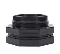Jeffergarden Conexión de Tanque de PVC de 3 Pulgadas, Adaptador Roscado