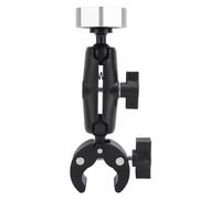 Jeffergarden Conjunto de Conductores de RV para Mini, Multifunción Fuerte Clamp/Holder Flexible Ajustable Montaje de Sujeción para Mini Portátil para las Disputas de la Barra (SILVER)