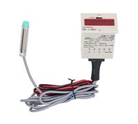 Jeffergarden Contador Electrónico Digital, Contador de Inducción con | Distancia de Detección de 4 Mm, Conteo 1-999999, 10/s, Datos 10 Años, Automatización Industrial