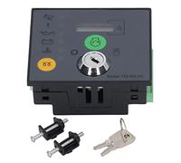 Jeffergarden Controlador de Generador de Arranque Manual, 702MS HC ABS Material 1.2A DC Módulo de Control de Voltaje de Fuente de Alimentación 8~35VDC, Grupo Electrógeno con Indicación LED de