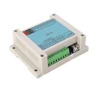 Jeffergarden Controlador Lógico Programable, Material ABS, 8 Entradas 7 Salidas para Automatización Industrial, Programación de PC para Manufactura e Ingeniería Química