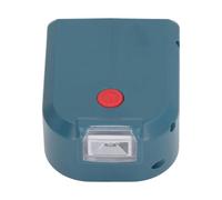 Jeffergarden Convertidor de Luz LED Cargador Portátil Adaptador USB para Baterías BAT622 BAT609 BAT618G con 18W PD3.0 Tipo-C 5V 2.1A USB Puerto Dual Brillo Ajustable Luz de Trabajo Móvil Compacto