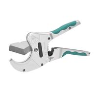 Jeffergarden Cortador de Tubos, Tijeras para Cortar Tubos de Acero SK5, Herramienta de Trinquete Resistente para Fontaneros, Corta PVC de 64 Mm y Más