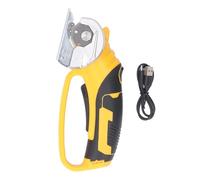 Jeffergarden Cortador Eléctrico Cortador Inalámbrico Cortador Giratorio de Mano Eléctrica con Luz para Tela de Cartón de Alfombra