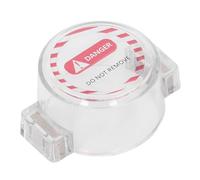 Jeffergarden Cubierta del Interruptor del Botón de Encendido, Cubierta Magnética Transparente de Parada de Emergencia de PC, Instalación sin Herramientas, Vista de Estado Clara, Protector contra