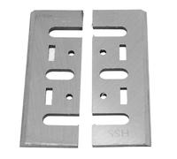 Jeffergarden Cuchillas Cepilladoras HSS de 82mm, Repuesto de Cuchillos Cepilladores Eléctricos para N1900B KP0810 XPK01 D26676 DW6655 DW680 1594 PA1205, 2 uds