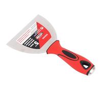 Jeffergarden Cuchillo para Paneles de Yeso, Cortador de Masilla de Acero Inoxidable de 5 Pulgadas, Raspador de Pintura Pulido Espejo con Antideslizante para Reparación de Paneles de Yeso, Parcheo de