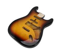 Jeffergarden Cuerpo de Guitarra Eléctrica de Madera de álamo de Primera Calidad, Acabado Sunburst, para Estilo ST, Kit de Guitarras Acústicas Eléctricas Leo HSH ST, con Ruta HSH Estándar, Rutas de