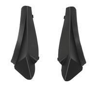 Jeffergarden Deflector de Parabrisas Delantero, BKC351PB1 BKC351PC1 | Embellecedor de esquina con sello de limpiaparabrisas, cubierta de capó de ABS, panel lateral izquierdo derecho, reemplazo