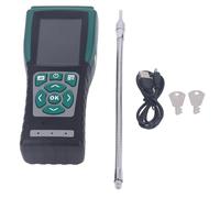 Jeffergarden Detector de Gas Portátil de Mano Probador de Succión de Bomba de Carcasa de PC con Pantalla a Color TFT de 3,5 Pulgadas Exportación de Datos USB Carga de 5 VCC para Inspección