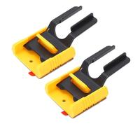 Jeffergarden Dispositivo de Bloqueo de Interruptor de Perilla de 2 Piezas, Plástico de Ingeniería con Placa de Acero, Bloqueo de Interruptor Eléctrico para Seguridad de Mantenimiento