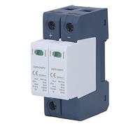 Jeffergarden Dispositivo de Protección contra Sobretensiones, Protector Retardante de Línea de Alimentación CC de 600 VCC, Gran Capacidad de Descarga, Montaje en Riel DIN, Ideal para Sistemas