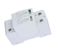 Jeffergarden Dispositivo de Protección de 2p, Carcasa de Retardante de Llama de PC, Instalación Fácil, Diseño Modular, Seguro para el Uso del Interruptor de Circuito (2p40ka)