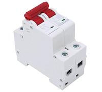 Jeffergarden Disyuntor en Miniatura 32A, DZ47-63Z 2P DC500V Disyuntores MCB Inteligentes con Instalación de Aire para Sistemas de Generación de Energía Pequeños, Energía Solar, Caja Combinada, 10A