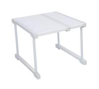 Jeffergarden Estante del Organizador del Gabinete, de Rayo Fuerte del Estante de Almacenamiento de Gabinete Expandible para Baños Apilables (Longitud 27-38 cm / 10.6-15in)