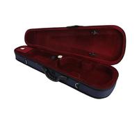 Jeffergarden Estuche Triangular para Violín Caja de Viaje Protectora de 3 Capas con Medidor de Humedad, Bolsa de Transporte Ligera de Tela Oxford para Violín Eléctrico Acústico, Accesorios de Correa