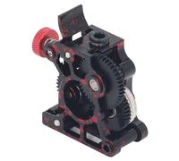 Jeffergarden Extrusora de Doble Engranaje, Construcción Totalmente Metálica, Dientes en ángulo para una Transferencia Estable de Filamentos, Alta Precisión para Impresoras 3D HGX