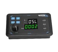 Jeffergarden Generador de Señal PWM de Doble Canal Generador de Frecuencia de 1 Hz a 150 KHz Medidor de Frecuencia de Ciclo de Trabajo de Onda de Pulso Cuadrado de Fase Ajustable de 0 a 360