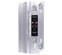 Jeffergarden Herramienta de Biselado de Azulejos Máquina Cortadora de Piedra para Azulejos de 45 Grados, Aleación de Aluminio, 24 Rodillos de Nailon, Ajuste de 0 a 5 Mm para Instaladores de