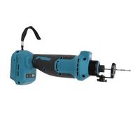 Jeffergarden Herramienta de Corte de Paneles de Yeso, Cortador de Paneles de Yeso sin Escobillas, 30000 Rpm, Profundidad Ajustable, Luz LED de 35mm para Madera y Plástico